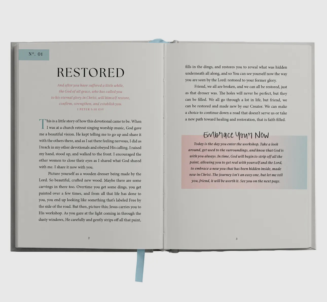 Embrace your new: Devotional